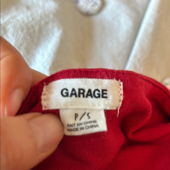 Red Spaghetti Strap Top - Picture 3 of 3